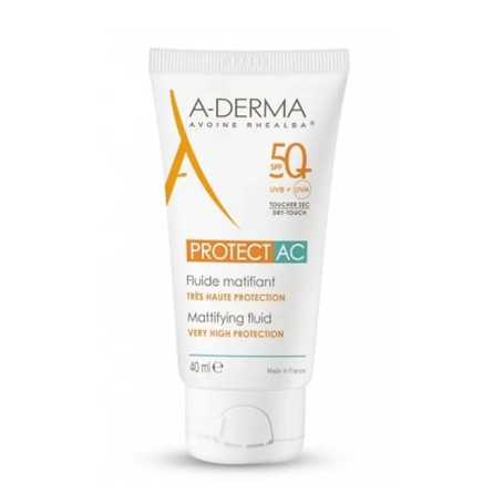 A-Derma Protect AC Fluido Opacizzante Spf50 + 40ml