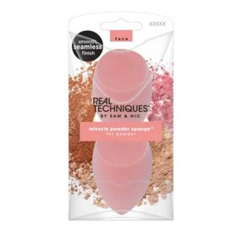 Real Techniques Miracle Powder Sponge Set 2 Parti