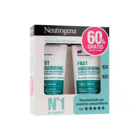 Neutrogena Crema Per Piedi Ad Assorbimento Immediato 2x100ml