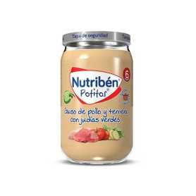 Nutribén Potito Pollo, Manzo e Fagiolini 235g  