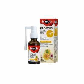 Juanola Propoli con Miele, Echinacea, Salvia+ Vitamina B3 Spray per la Bocca 30ml