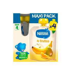 Nestle Bustina di 4 Frutti 4x90g Maxi Pack