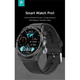 DEVIA Smart Watch Pro1 EM705 IP68 Display Amoled HD Nero