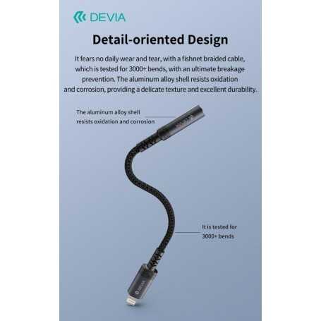 Adattatore Audio iPure da Lightning a presa Jack 3,5mm