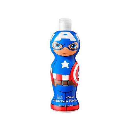 Marvel Air-Val Capitan America Gel y Champu 1d400