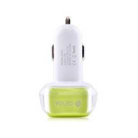 Caricabatteria Doppia Uscita Usb Da Auto 3.1 Amper 12/24 V.