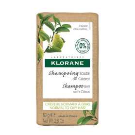 Klorane Shampoo Solido alla Citronella 80 g