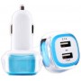 Caricabatteria Doppia Uscita Usb Da Auto 3.1 Amper 12/24 V.