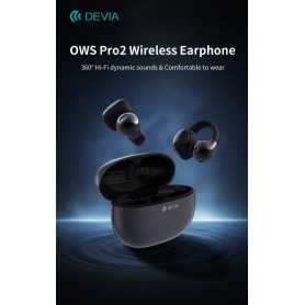 Auricolari EM402 wireless senza inserimento nell'orecchio OWS Pro2 Neri