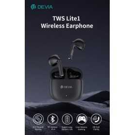 Auricolari TWS EM404 Lite1 Bluetooth 5.4 Neri