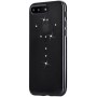 Cover Soft Iris Crystals from Swarovski iPhone 7 Nera