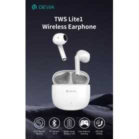Auricolari TWS EM404 Lite1 Bluetooth 5.4 Bianchi