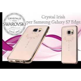 Cover Soft Crystal Swarovski Galaxy S7 Edge Champagne Gold