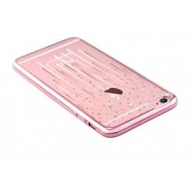 Cover Crystal Meteor Swarovsky iPhone 6S/6 Plus Rosa