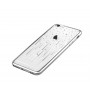 Cover Crystal Meteor Swarovsky iPhone 6S/6 Plus Silver