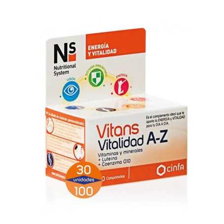 Ns Vitans Vitalità A-Z 30 Compresse