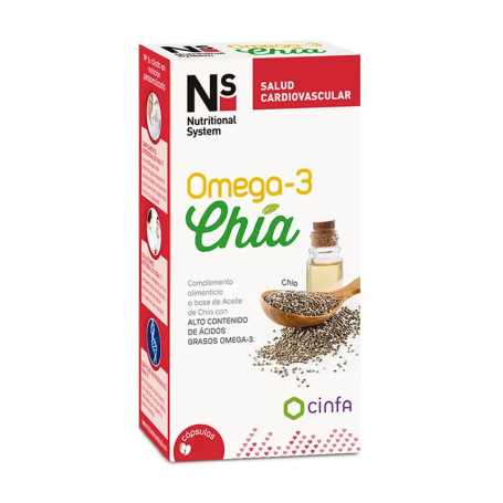  Ns Cardioprotezione Omega-3 Chia 120 Capsule