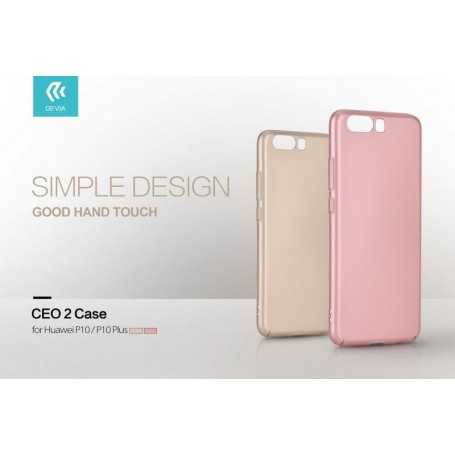 Cover CEO Microfibra Per Huawei P10 Plus Champagne Gold