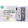 Cover Swarovski Crystal Shell per iPhone X Rose Gold