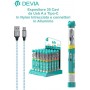 Espositore 30 cavi da Usb-A a Tipo-C in corda intrecciata
