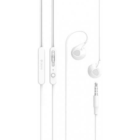 Auricolari con Mic e Controllo D2 Ripple 1.2 mt Bianco