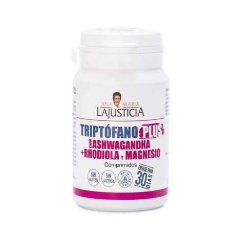 Justice Tryptophan Plus con Ashwagandha Rhodiola E Magnesio 60 Compresse