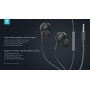 Auricolari Smart Stereo 3.5mm con controllo remoto Grigio