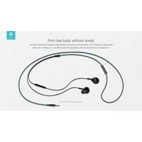 Auricolari Smart Stereo 3.5mm con controllo remoto Bianco