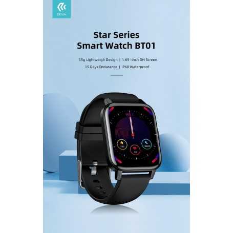 Devia Smart Watch touch BT01 impermeabile IP68 10 funzioni