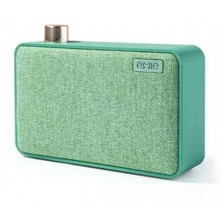 Altoparlante Bluetooth 4.0 Canvas EMIE Colore Verde