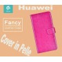 Custodia a Libro in Pelle Per Huawei P9 Rossa