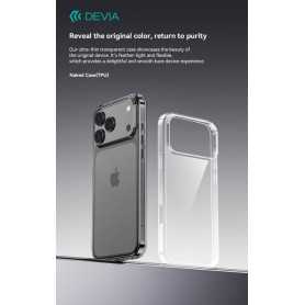 Custodia antiurto trasparente per iPhone 17