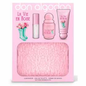Don Algodon La Vie En Rose Eau De Toilette Spray 30ml Set 4 Parti