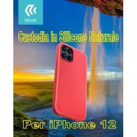 Cover in Silicone Waterproof per iPhone 12 & 12 Pro Rossa