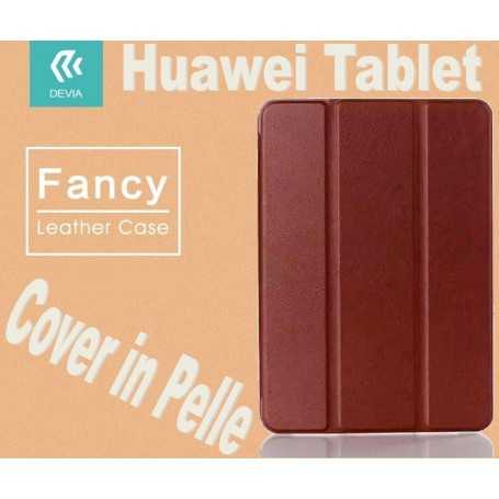 Custodia a Libro in Pelle Per Huawei M2 10
