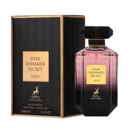 Maison Alhambra Pink Shimmer Secret Oud Eau De Parfum 100ml