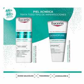Eucerin Dermopure Triple Action Serum 40ml Set 2 Parti