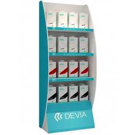 Espositore da terra con ripiani Dim. 30x60x150 PROMO CANVAS