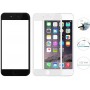 Pellicola Full Screen Vetro iPhone 6/6s Plus con Curve Nera