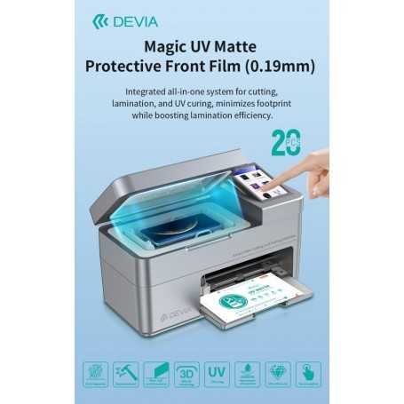 Pellicole 0,19mm Smartphones UV Trasparenti per plotter Magic 20 pz