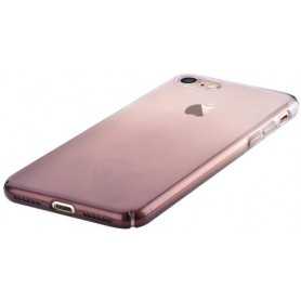 Cover Morbida 0.6 mm Fruit per iPhone 7 Plus Chocolate