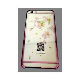 Flowery Rose Pink Crystals from Swarovski per iPhone 6 Plus