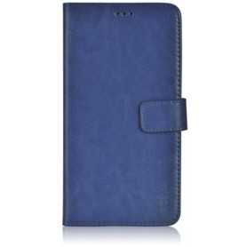 Custodia a Libro in Pelle Per Samsung Galaxy S7 Blu