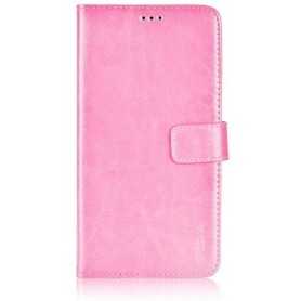 Custodia a Libro in Pelle Per Samsung Galaxy S7 Edge Rosa