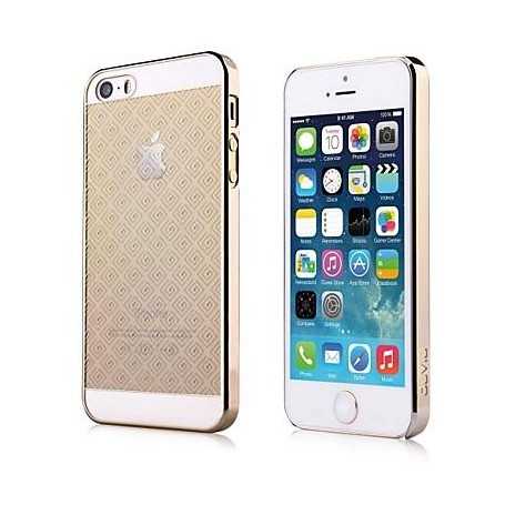 Cover in Policarbonato per iPhone SE - 5S - 5 Colore Oro