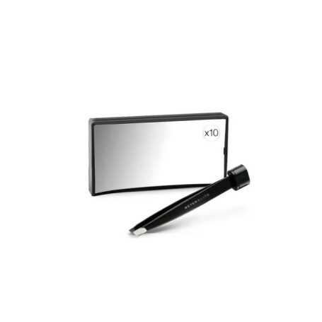 Beter Elite Rectangular Mirror X10 With Tweezer 