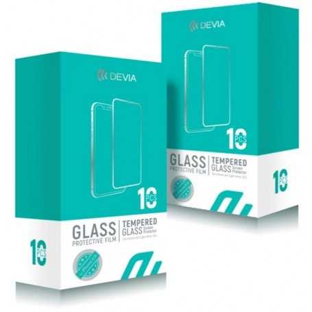 Box 10 Pellicole in Vetro Temperato Full per iPhone Xs Max