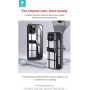 Cover protettiva trasparente con bordo per iPhone 12 Mini