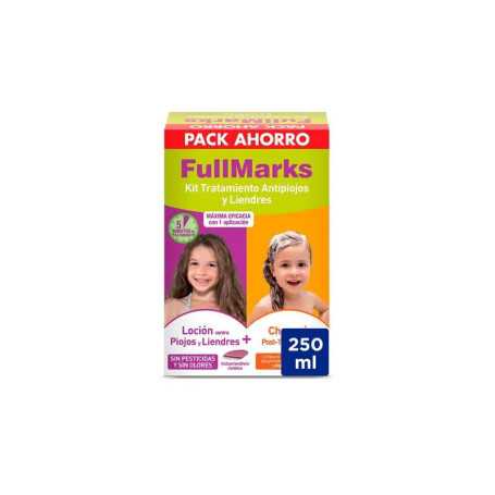 Fullmarks Lozione Anti Pidocchi Kit 100ml Shampoo 150ml