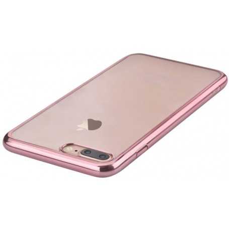 Cover Glimmer Retro Flessibile per iPhone 7 Plus Rose Gold